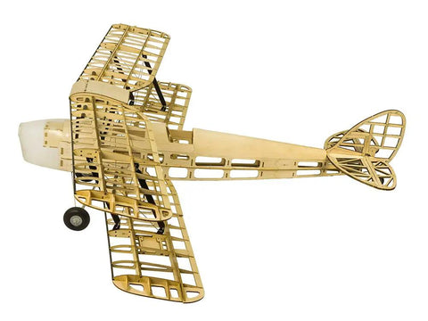 39 Inch Mini Tiger Moth Balsa Wood RC Airplane Kit With Laser Cut Parts Unassembled Dope DIY Flying Model For Adults Includes Motor ESC Servo And Covering