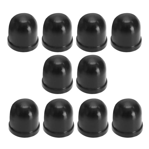 10 Piece Skateboard Truck Pivot Cup Repair Kit For Three And A Quarter Inch Long Plate Trucks Black Pro Grade PU Liner Replacement