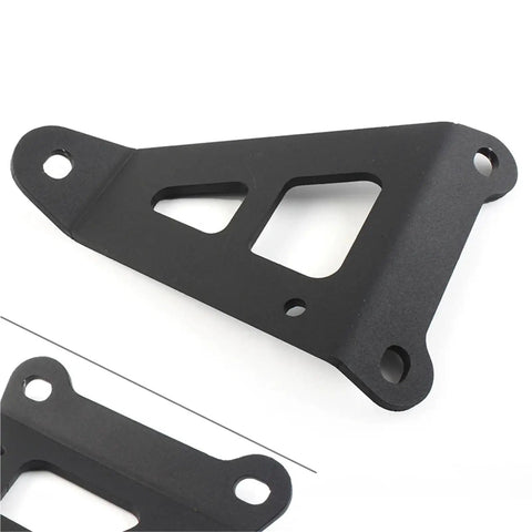 Premium Muffler Bracket Kit With Sturdy Exhaust Hanger Set For Kawasaki Ninja 300 And Ninja250 Models From 2013 To 2014 Direct Bolt On Installation Using Factory Hardware Durable Build Top Pick black metal bracket set