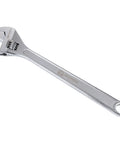 24 inch adjustable wrench heavy duty drop forged steel chrome plated with precision machined jaws rust resistant