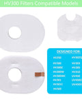 Shark Rocket Vacuum Replacement Filters Set For HV301 HV302 Ultra Light Corded Bagless Pet Stick Vacuum Compatible image