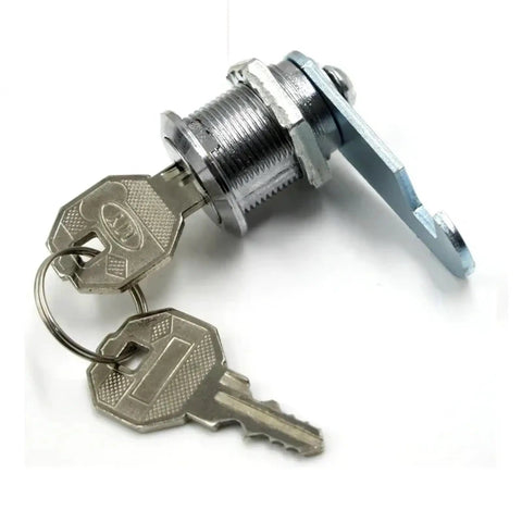 Cam Lock With Metal Key For Door Mailbox Toolbox Gym Locker Furniture Drawer Hardware HJ01A 1 Piece Keyed Alike Durable Latch
