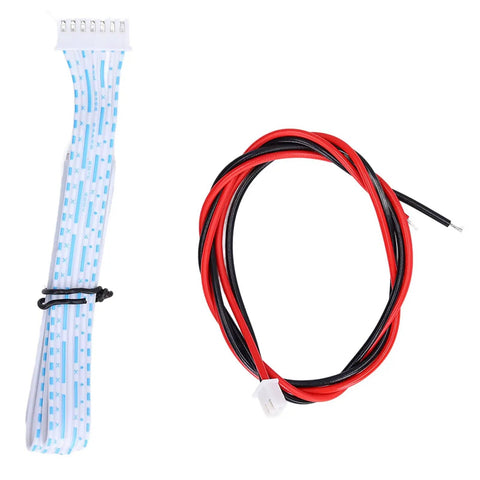 Cables for Voltage Meter With Auto Identification And Bidirectional Current Detection, Vivid Color LCD Screen, Digital DC Power Monitor.
