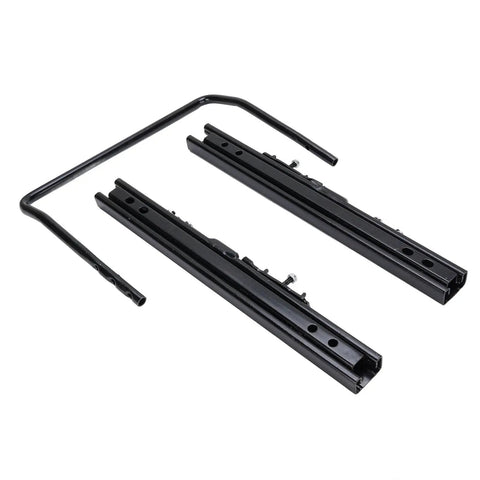 Universal Steel Sliders Set With Double Locking Design for Performance Cars, Motorsports, Heavy Duty Motion Control System with Adapters