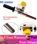 Badass Handheld Electric Belt Sander With Seven Adjustable Speeds And Killer Apex Edge Sharpening Setup, mini sanding machine with 795 motor.