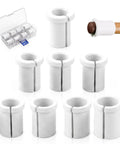 8 Piece Pool Cue Shaft Collet Set For Lathe Work And Maintenance, Pro Billiard Repair Kit For Shaft Tips And Ferrules Replacement