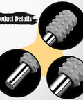 Close-up of 100 Pieces Cabinet Shelf Pins Hardware Supports Anti Slip Pegs For Laminate Cabinets, featuring zinc alloy and grip detail.