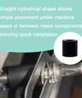Heavy Duty M10 Rubber Spacer 10 mm ID, 20 mm OD, 20 mm High NBR Bushing used in machinery for noise dampening