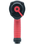 One Half Inch Beefy High Torque Air Impact Wrench Delivers Up To 1180 Ft Lbs Maximum Loosen Torque For Heavy Duty Auto Repair Fleet Maintenance Construction And Home Garage Tasks side view