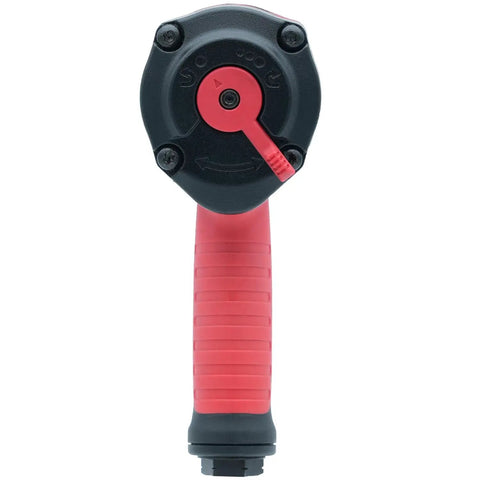 One Half Inch Beefy High Torque Air Impact Wrench Delivers Up To 1180 Ft Lbs Maximum Loosen Torque For Heavy Duty Auto Repair Fleet Maintenance Construction And Home Garage Tasks side view