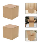 6 Pack Small Business Shipping Boxes Kraft Corrugated Mailers With Strong Compression Resistance And Printable Surfaces For Easy Storage And Mailing Upright Design To Minimize Crushing And Keep Your Packages Looking Pro. kraft box, open top view