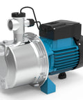 1.2 HP Smart Control Booster Jet Pump For Home, Garden, And Farm Irrigation, 1200 GPH At 115V, Stainless Steel Shallow Well Pump With Auto On Off
