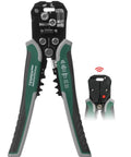 Self Adjusting Wire Stripper With Non Contact Voltage Detection 4 In 1 Automatic Wire Stripping Tool For 10 24 AWG Cables black green
