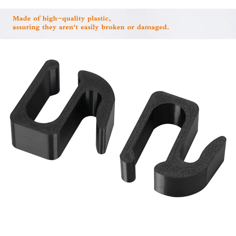 Multipurpose Side Hooks For Wonderfold Wagon W4, 2 Pack Durable Wagon Accessories, high-quality plastic material, side view