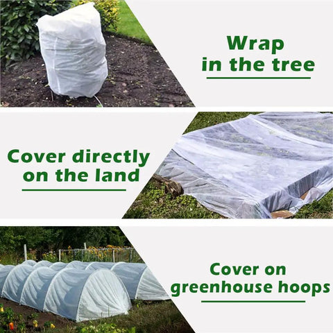 Chill Proof Your Garden With This 7x50ft Frost Cloth Floating Row Cover For Cold Weather And Shade Perfect For Outdoor Vegetables Trees And Greenhouse Protection All Winter Long