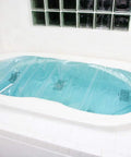 Emergency Bathtub Water Storage Bladder Kit Up To 100 Gallons BPA Free Food Grade Materials Ready For Hurricane Disaster Prep Keeps Your Family Hydrated In Crises filled in bathtub