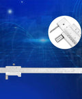 Vernier Caliper 0-200mm With Scribe, Pro Grade Stainless Steel Measuring Tool for precision in DIY and machining.