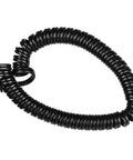 Black coiled suction tubing for Smooth 12V Oil Extractor Pump For Quick Engine Oil Swaps With Self Priming Gear Mechanism.