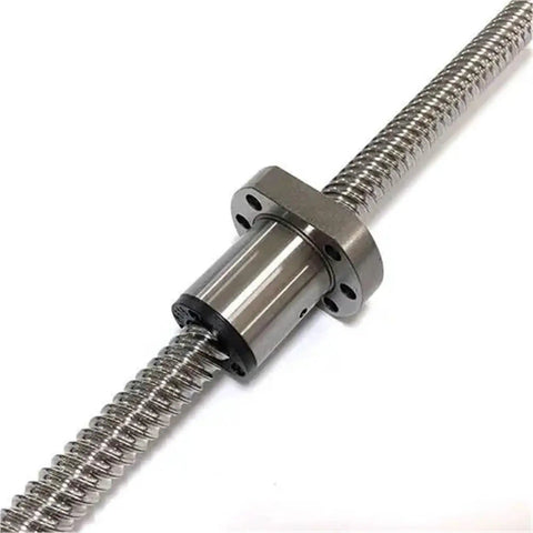 Ballscrew Set With End Machined Ballnut And Nut Housing BK BF12 Beefy Built Support Coupler for CNC Machining and 3D Printers 800mm Length