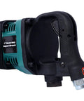Close-up of the handle of the Badass 1 Inch Pneumatic Impact Wrench 1900 Ft Lbs Max Torque 4000 Rpm Air Powered tool.