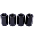 Hex nuts from 58 Piece T-Slot Clamping Kit For Milling Machines With Cleaner And Wrench Machinist Set For 9/16 Inch Table Slots