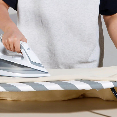 Tiny Tabletop Ironing Board Cover And Pad Cotton Cover With No Fuss Extra Thick Padding That Resists Scorching And Staining Elastic Cord Fits 11 To 13 Inches Wide And 30 To 32 Inches Long Boards
