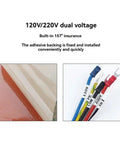 K2 Plus Heated Print Bed Silicone Heating Pad For 3D Printer Hot Bed Replacement And Upgrades Premium Flexible Silicone Heat Pad For Faster Even Bed Heating And Reliable Prints, 120V/220V wires