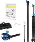 Adjustable 42.5 To 74 Inch Bike Repair Stand Portable Foldable Bicycle Workshop Rack components and instruction manual