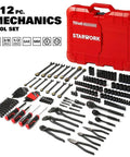 True Mechanic 312 Piece Tool Set With Ratchet And Socket System 120 Tooth Reversible Ratchet Two In One SAE And Metric
