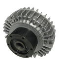 Heavy Duty Hollow Shaft Magnetic Powder Brake Clutch 0.6kg 6N.m YS0.6A1 front view in industrial design