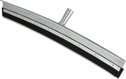 Heavy Duty 36 Inch Curved Floor Squeegee Kit with rubber blade for efficient concrete and asphalt cleanup.