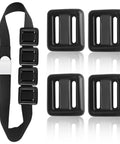 4 Pcs 1.1 lb Scuba Weight Belt with Metal Block Buckle, coated dive weights, nylon belt for free diving and depth dives