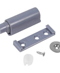 10 Pack Magnetic Push Latches for Cabinets and Drawers, Quiet Soft Close Damper Buffer for Cabinet Closure, Push To Open System