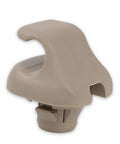 Beige Sun Visor Hook Clip Bracket Hanger For Honda Accord Civic CR-V Odyssey Pilot Ridgeline, Rugged ABS Plastic Interior Accessory