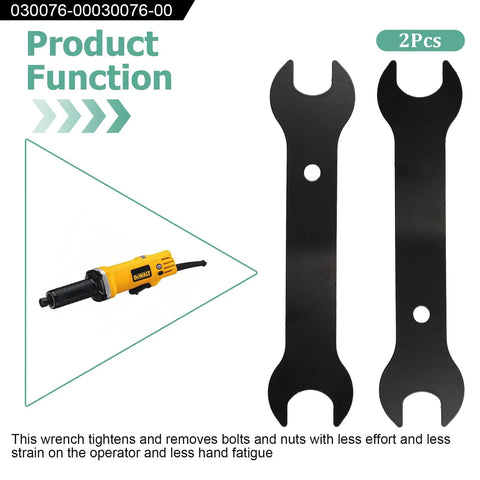 Two Pack Pro Grade Replacement Grinder Wrench Set For Popular Die Grinders, Durable OEM Style Wrench Compatible With 4287 Type 101