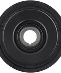 Front view of Harmonic Balancer Belt Drive Pulley Replacement For Acura MDX TL RL Honda Accord Odyssey Pilot V6 Engines 3.0L 3.2L 3.5L 3.7L Fits 2005 To 2010 Models
