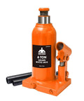 6 Ton Hydraulic Bottle Jack For Auto And Truck Repair Heavy Duty Workhorse With Adjustable Height From 7.28 To 14.17 Inches 12000 Lb Capacity Lightweight 7.94 Lb Safety Oil Bypass Orange Finish.