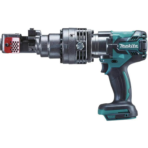 Makita XCS04Z 18V LXT Brushless Cordless Rebar Cutter With Spark Free Steel Rod Trimming Blade Tool Only Heavy Duty Power for cutting steel rods.