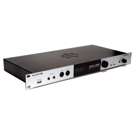 12 Output Live Performance Audio And MIDI Interface With 24 Bit 96 KHz AD DA OLED Touchscreen Dual USB C Ports Ethernet MIDI Stage Ready