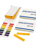 All In One 160 Strips pH Test Paper Kit 1 To 14 Color Coded Litmus Strips For Water Cosmetics And Soil With Control Card