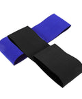 Game Changing Adjustable Golf Swing Correction Belt For Golfers Elbow Brace And Wrist Trainer in black and blue colors