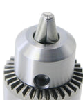 Close-up of Premium Steel Tool Holder Collet Chuck Set MT1 MT2 MT3 MT4 for drill bit clamping 0.6 to 20mm range.