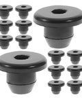 105 Pcs Black Rubber Jack Oil Plug Set For Floor Bottle Jacks Heavy Duty Hydraulic Seal Plug Kit With Leak Proof Filler Plugs