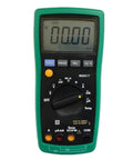 Front view of Pro Grade Digital Multimeter Auto Range And Manual Range 4000 Counts AC DC Voltage Current Resistance Capacitance Tester