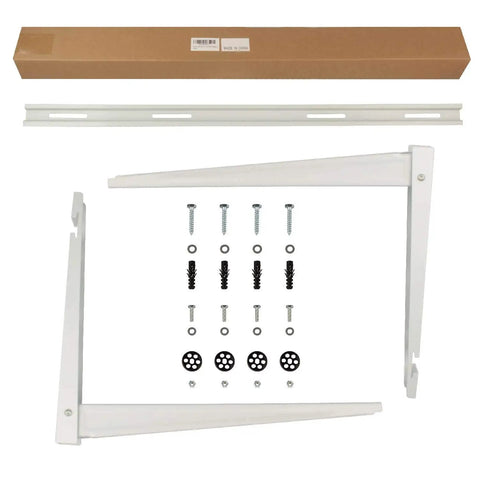 Heavy Duty Outdoor Wall Mount Bracket For Ductless Mini Split Condensers And Heat Pumps Universal Fit 9000-36000 BTU kit
