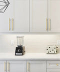 10 Pack 5 Inch Brushed Brass Knurled Cabinet Handles for Kitchen Cabinets Gold Pulls and Door Hardware