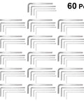 Get This Kick Butt 60 Piece Allen Wrench Set With Metric Hex Keys From 1.5mm To 4mm For Home Repairs And 3D Printer Tune Ups That Are Totally Rad. 60-piece metric steel hex keys, 1.5mm to 4mm