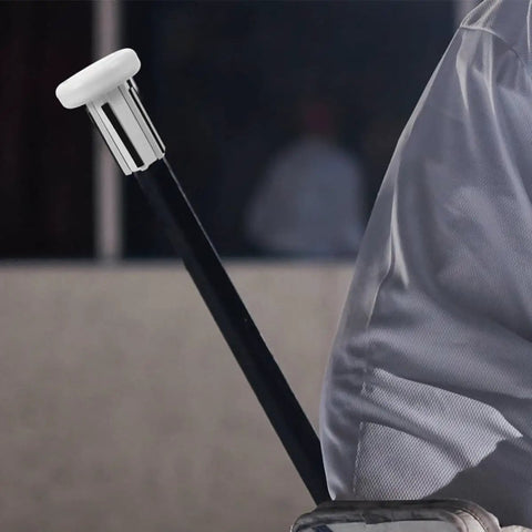 Top Tier Hockey Stick End Caps Kit 2 Pieces White Abs Plastic Protectors For Ice And Field Hockey Great Grip Boost Control Super Easy Install Durable Tips on hockey stick end