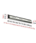 Top Shelf Heavy Duty Drawer Slides Silent Self Closing Cabinet Tracks Smooth As Butter Ball Bearing Runners Rated 300 Lbs Capacity Built Tough Hardware Zero Hassle Install 80 Cm Long in silver color.