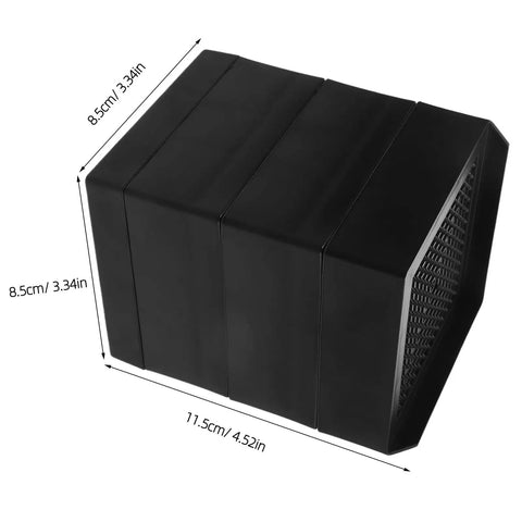 Square Silicone Furniture Leg Pads With Awesome Non Skid Grip Giving Extra Height Boost To Sofa And Chair Legs
